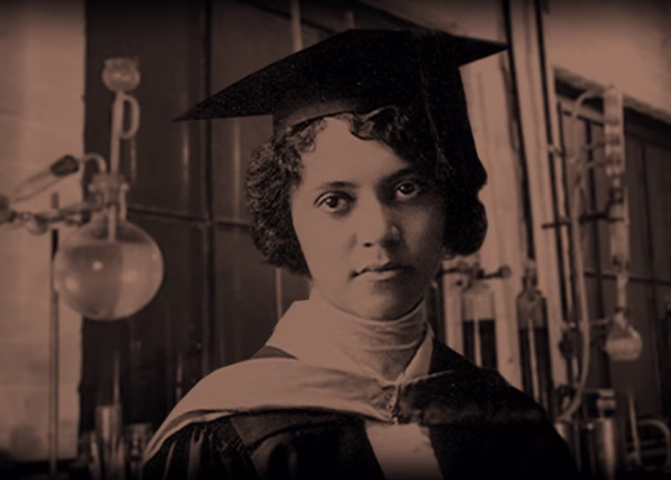 Portrait d'Alice Ball dans son laboratoire